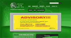 Desktop Screenshot of cebuholidaygymandspa.net